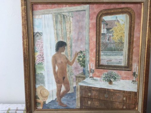 Aquarelle pascal hayot nu - pascal,