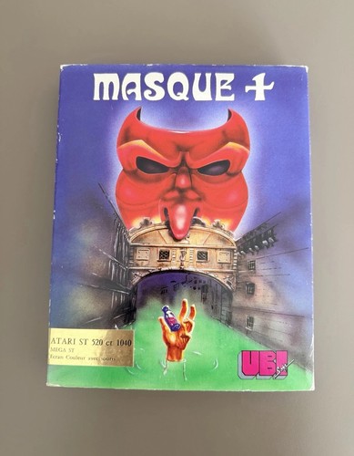 Jeu atari 520 - jeu, masque