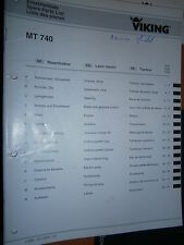 VIKING tracteur tondeuse MT740