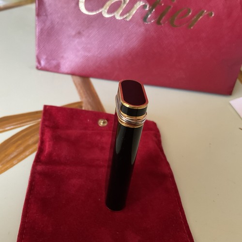 Briquet cartier laqué noir - briquet, et