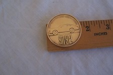 1966 Porsche 911/912 Christophorus Calendar Coin Münze Wien VERY NICE & RARE!