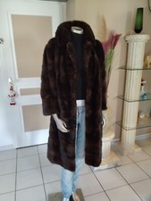 manteau long Vison