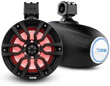 DS18 Hydro NXL-X8TP/BK 8" Marine Towers 375 W Max 125 W RMS 4 Ohms (Pair)