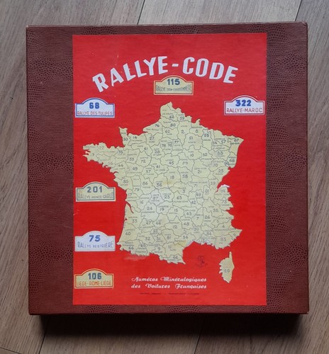 Jeu ancien rallye code - ancien, neuf