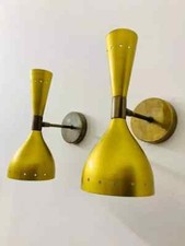 Laiton Applique Murale Paire -