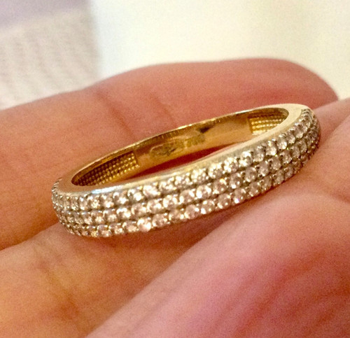 Carats sublime bague - or, 18