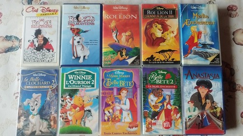 Lot cassettes disney - lot,