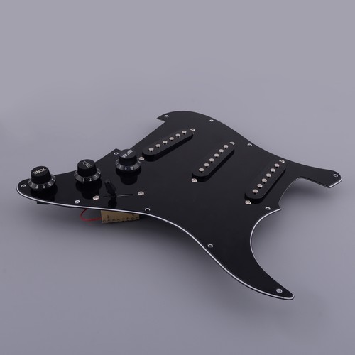 Black guitar prewired - guitar, loaded