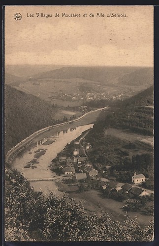 Cpa mouzaive les - villages, de