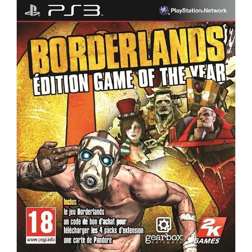 Jeu ps3 borderlands - jeu,