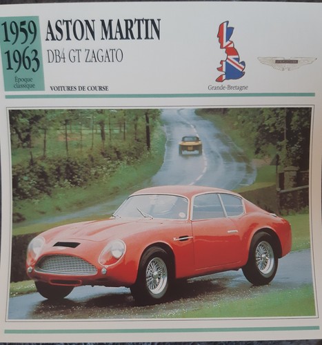 Aston martin db4 zagato - aston-martin,