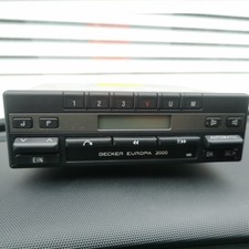Becker Europe 2000 BE 1100 Car Radio for Mercedes W201 BMW Vintage-Tested-RARE