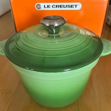 Le Creuset Cocotte Every Rice Pot 18cm Rosemary Green Enamel Cast Iron