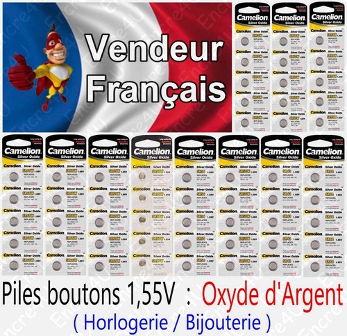 Piles battery oxyde argent - piles/battery, d'argent
