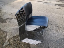 Lot de 6 chaises design 20ème