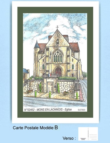 02452 carte postale - b,