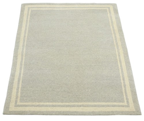 Tapis laine 250x340 beige - en,