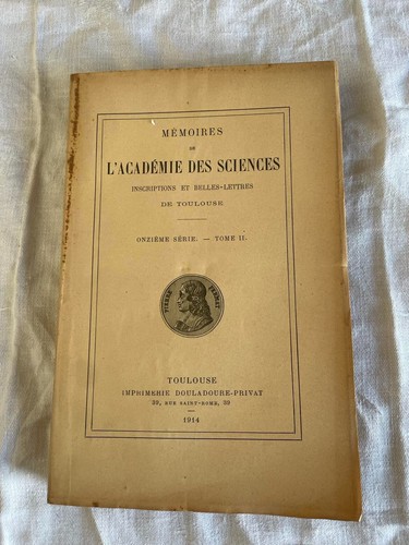 Livre ancien memoires - livre, de
