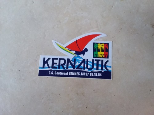 Ancien autocollant sport