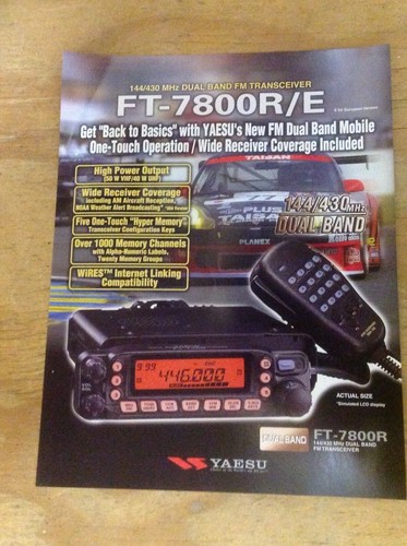 Yaesu 7800r véritable - yaesu, ft-7800r/e