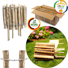 Clôture en piquets de