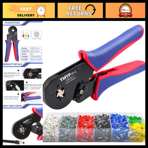 Self adjusting crimping tool - self-adjusting,