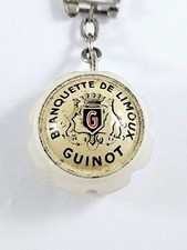 KEYRING - BLANQUETTE by LIMOUX GUINOT - 3D Miniature, Cap 1960s - Vintage