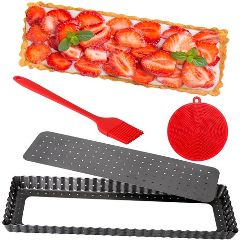 Moule tarte rectangulaire - moule, à