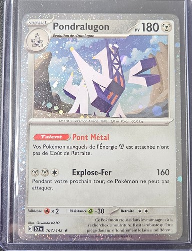 Carte pokémon pondralugon - carte,