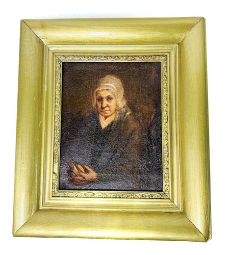 Peinture huile sur toile 1858 - huile,