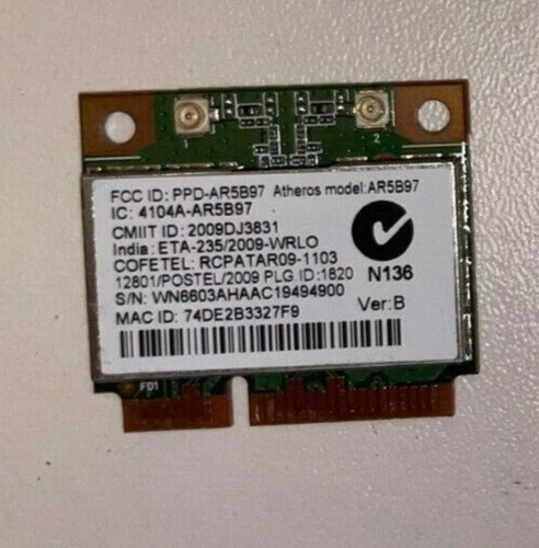 Carte wifi atheros - wifi,