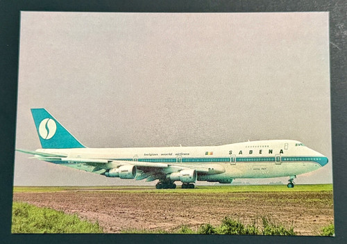 Sabena boeing 747 - sabena, aircraft