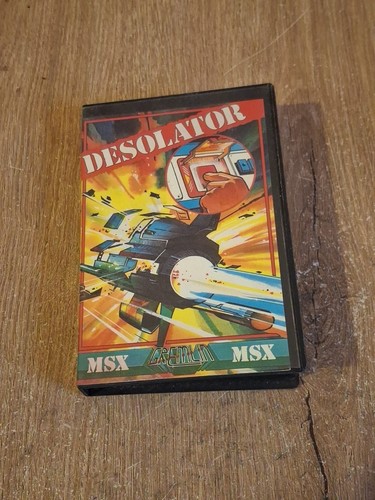 Jeu video msx - msx, desolator