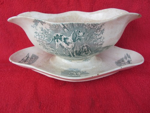 Ancienne saucière faience