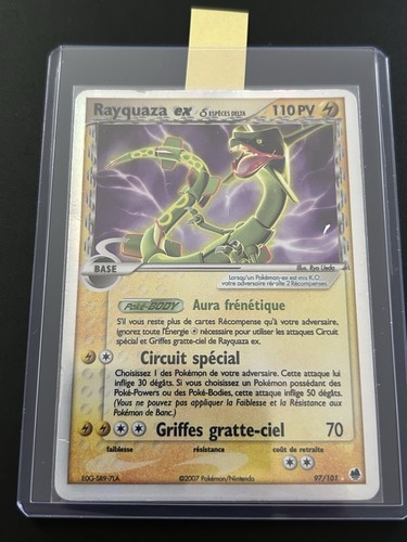 Rayquaza 101 bloc - ex, ex