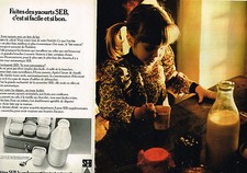 ADVERTISING ADVERTISING 084 1976 SEB la yogurtière (2 pages)