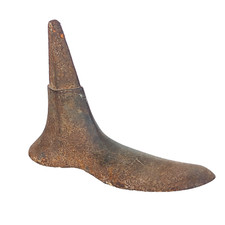 ANCIENNE ENCLUME CORDONNIER FORME PIED 27 ANCIEN MÉTIER DECO LOFT INDUSTRIEL 