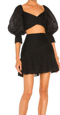 ZIMMERMANN Mini Jupe Plissée