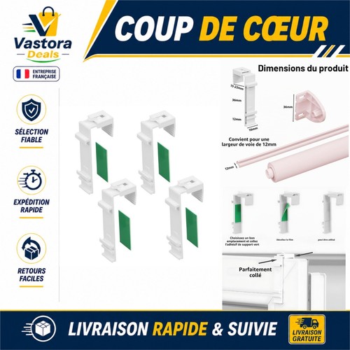 Supports longs pour store - 4,
