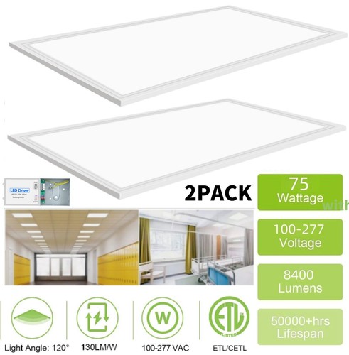2x4 led flat panel - flat, light