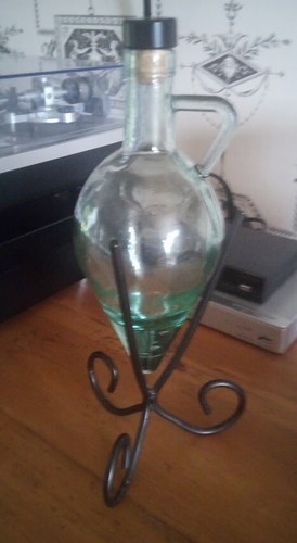 Amphore suspendue verre - en,