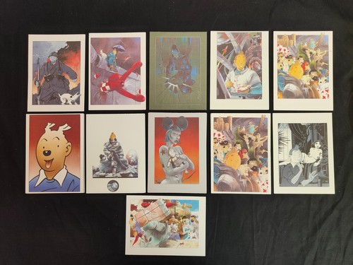Serie carte postale - carte, pastiche