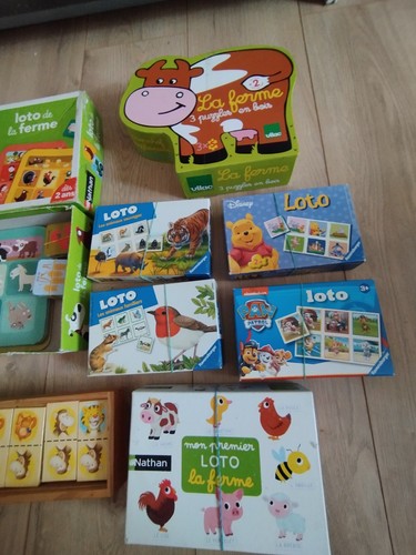 Jeux lotos dominos - jeux, ,dominos