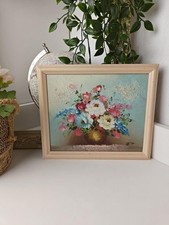 Tableau Peinture Bouquet de