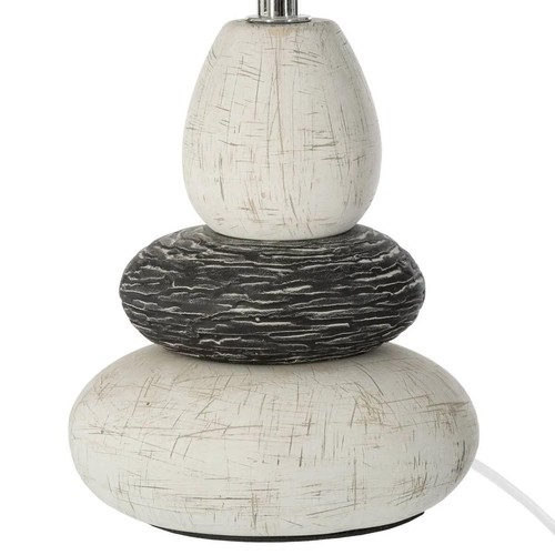 Lampe poser galets 33cm - poser,