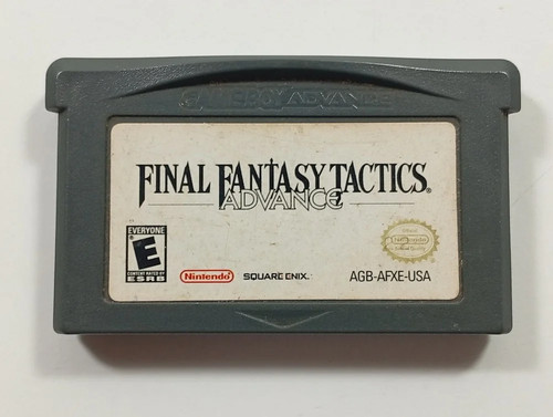 Final fantasy tactics - final, advance