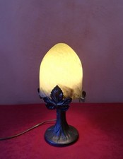 wrought iron foot lamp