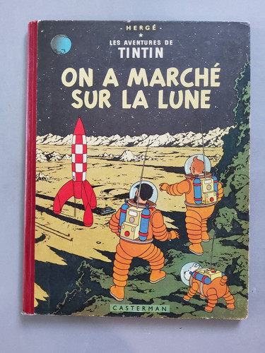 Herge tintin marché sur - marché,