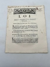 Relative à l'organisation de