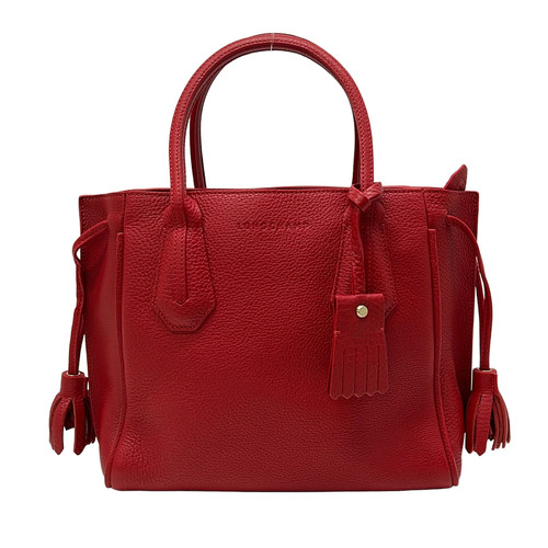 Longchamp penelope red leather - longchamp,